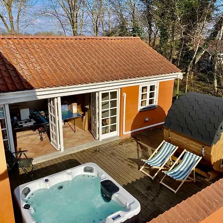 Fantastic Spa-house Surrounded By Nature Feriehus Udsholt Sand